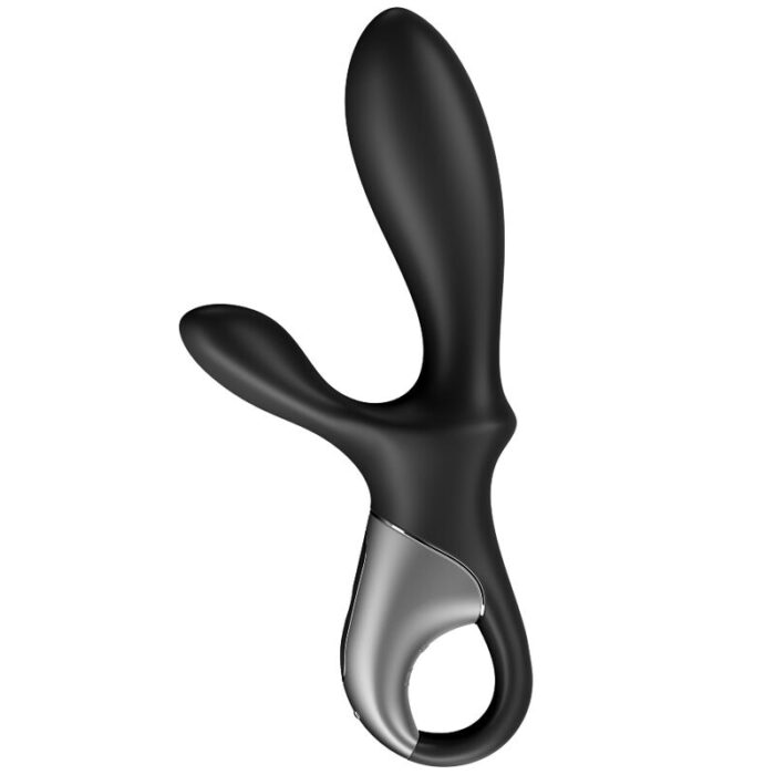 SATISFYER - HEAT CLIMAX+ VIBRADOR ANAL APP NEGRO - CandyHot - Foto 2