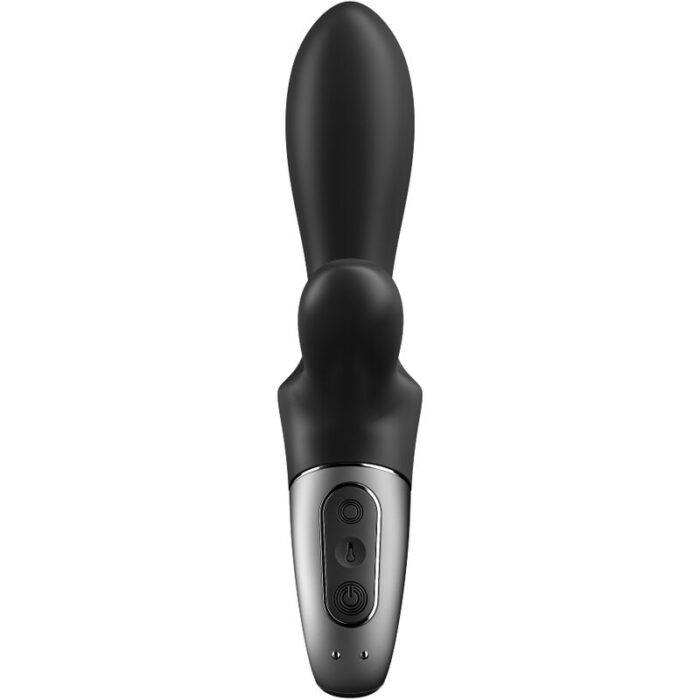 SATISFYER - HEAT CLIMAX+ VIBRADOR ANAL APP NEGRO - CandyHot - Foto 3