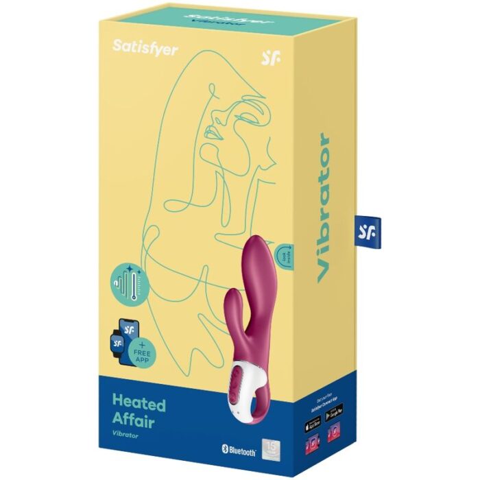 SATISFYER - HEATED AFFAIR VIBRADOR PUNTO G - CandyHot - Foto 4