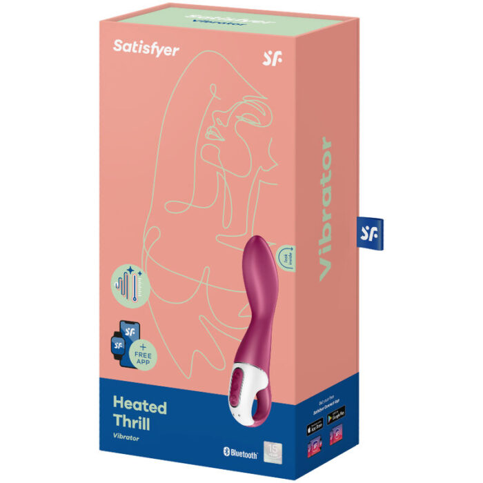 SATISFYER - HEATED THRILL VIBRADOR PUNTO G - CandyHot - Foto 4
