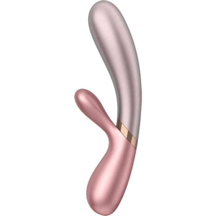 SATISFYER - HOT LOVER VIBRADOR ROSA & BEIGE - CandyHot - Foto 2