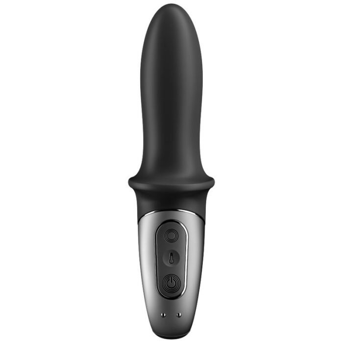 SATISFYER - HOT PASSION VIBRADOR ANAL APP NEGRO - CandyHot - Foto 3