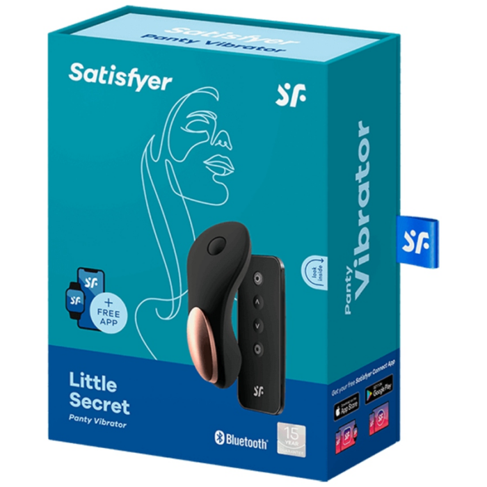 SATISFYER - LITTLE SECRET PANTY VIBRATOR - CandyHot - Foto 6