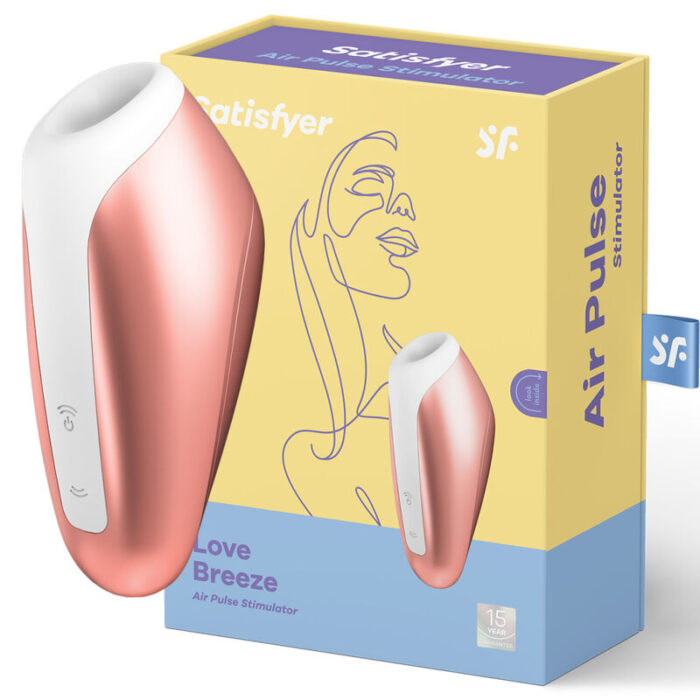 SATISFYER - LOVE SUCCIONADOR BREEZE COPPER - CandyHot - Foto 1