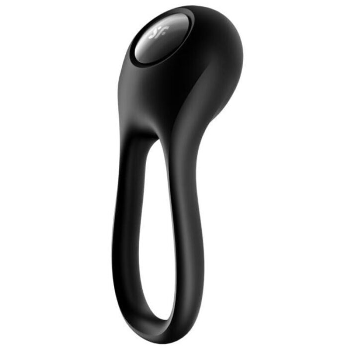 SATISFYER - MAJESTIC DUO ANILLO VIBRADOR NEGRO - CandyHot - Foto 1