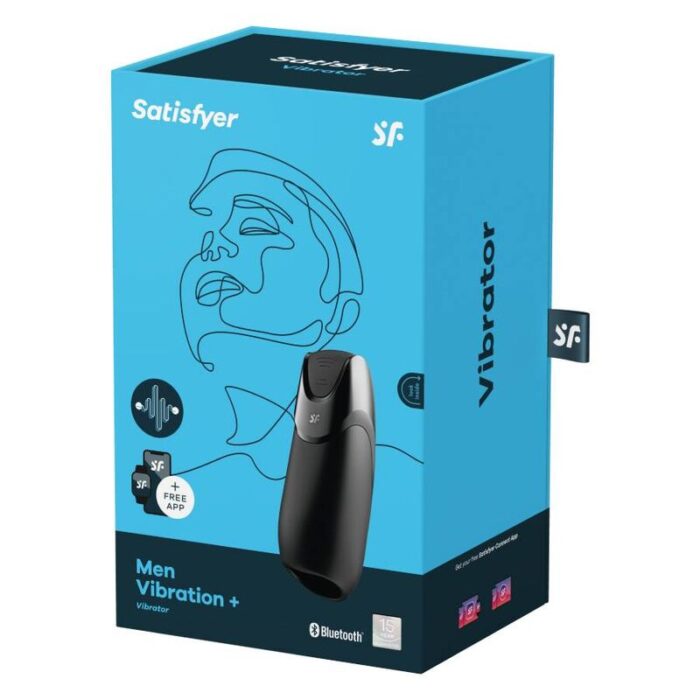 SATISFYER - MEN VIBRATION+ NEGRO - CandyHot - Foto 5