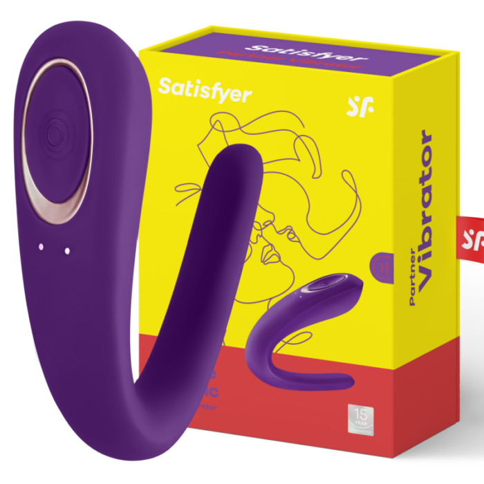 SATISFYER - PARTNER TOY VIBRADOR PARA DOS - CandyHot - Foto 1