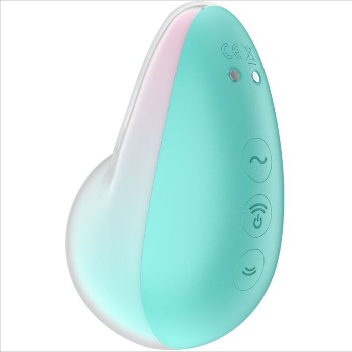 SATISFYER - PIXIE DUST AZUL ESTIMULADOR AIR PLUSE - CandyHot - Foto 3