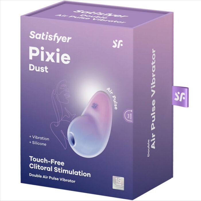 SATISFYER - PIXIE DUST LILA ESTIMULADOR AIR PLUSE - CandyHot - Foto 5
