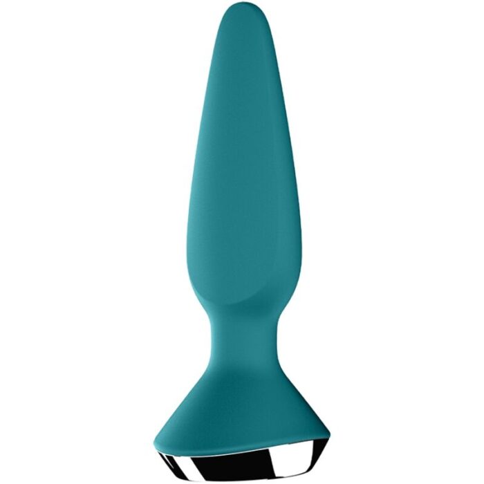 SATISFYER - PLUG ILICIOUS 1 PLUG VIBRADOR VERDE - CandyHot - Foto 2