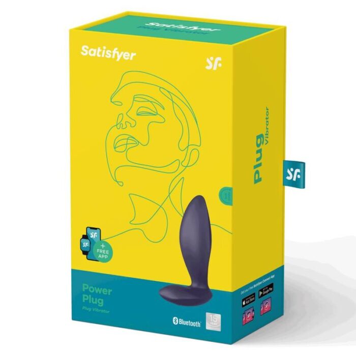 SATISFYER - POWER PLUG MORADO - CandyHot - Foto 2