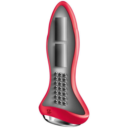 SATISFYER - ROTATOR PLUG 1+ PLUG VIBRADOR APP ROJO - CandyHot - Foto 2