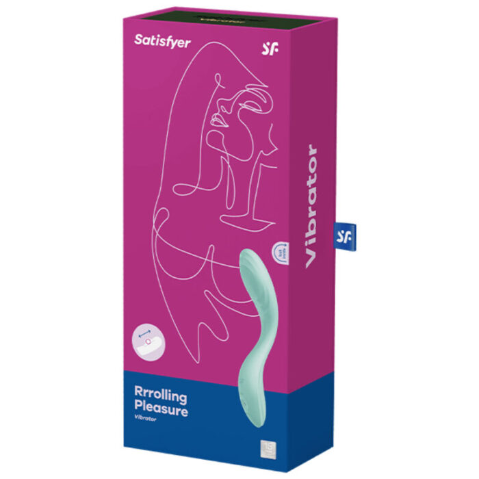 SATISFYER - RRROLLING PLEASURE VIBRADOR PUNTO G VERDE - CandyHot - Foto 5