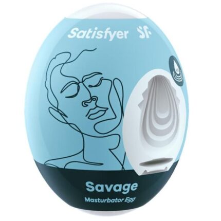 SATISFYER - SAVAGE HUEVO MASTURBADOR - CandyHot - Foto 1