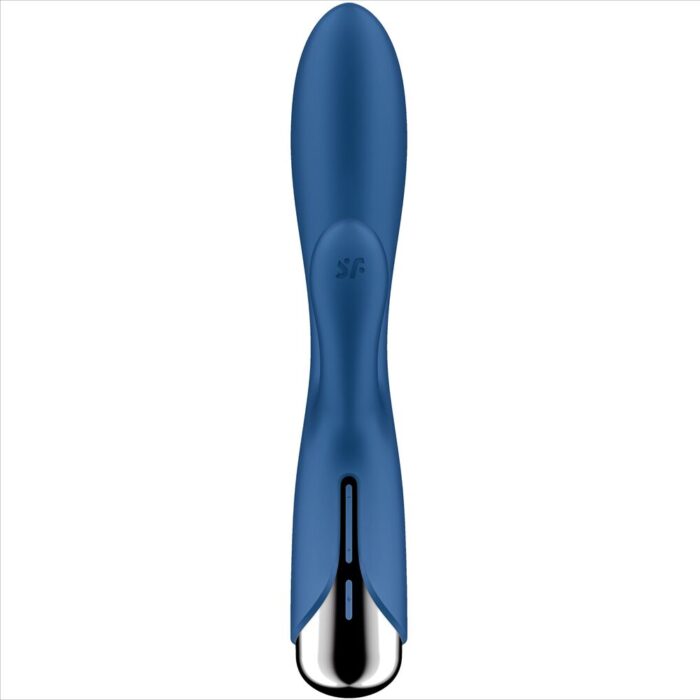 SATISFYER - SPINNING RABBIT 1 ESTIMULACION CLITORIS Y PUNTO G AZUL - CandyHot - Foto 2