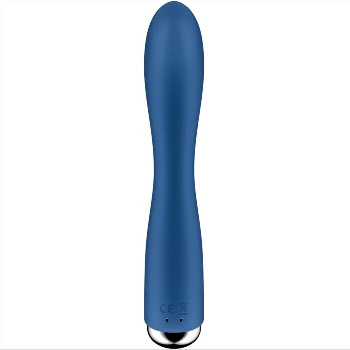 SATISFYER - SPINNING RABBIT 1 ESTIMULACION CLITORIS Y PUNTO G AZUL - CandyHot - Foto 4
