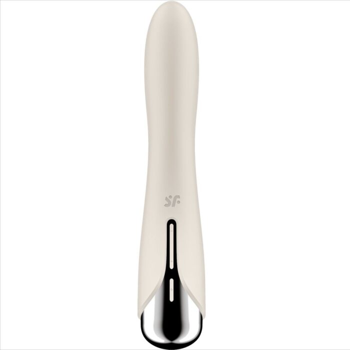 SATISFYER - SPINNING VIBE 1 VIBRADOR ROTADOR G-SPOT BEIGE - CandyHot - Foto 2
