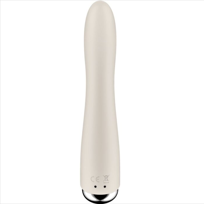 SATISFYER - SPINNING VIBE 1 VIBRADOR ROTADOR G-SPOT BEIGE - CandyHot - Foto 3