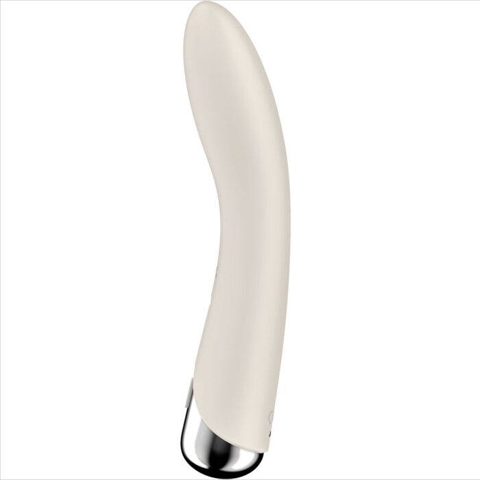 SATISFYER - SPINNING VIBE 1 VIBRADOR ROTADOR G-SPOT BEIGE - CandyHot - Foto 4