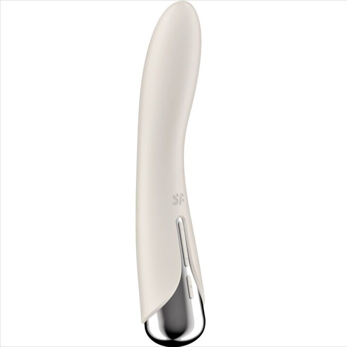 SATISFYER - SPINNING VIBE 1 VIBRADOR ROTADOR G-SPOT BEIGE - CandyHot - Foto 1