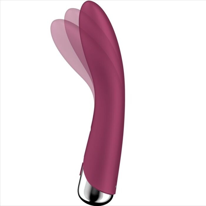 SATISFYER - SPINNING VIBE 1 VIBRADOR ROTADOR G-SPOT RED - CandyHot - Foto 5