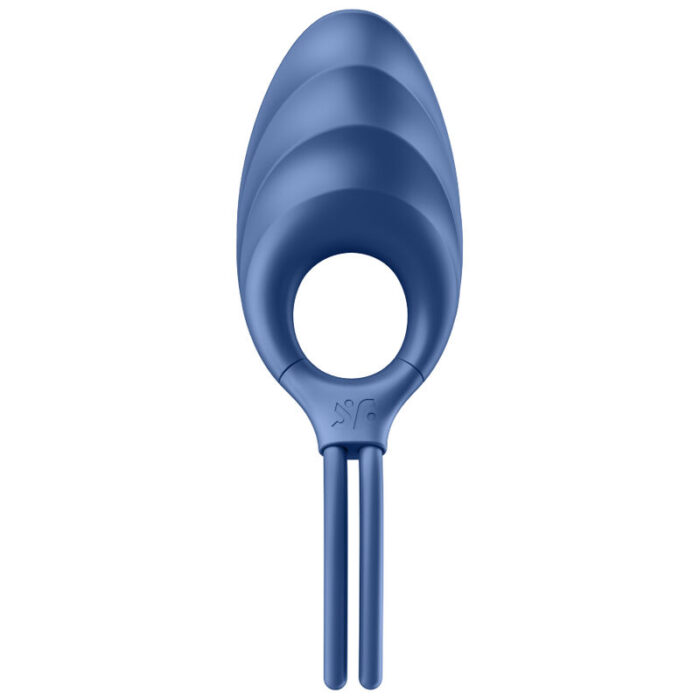 SATISFYER - SWORDSMAN ANILLO VIBRADOR AZUL - CandyHot - Foto 2