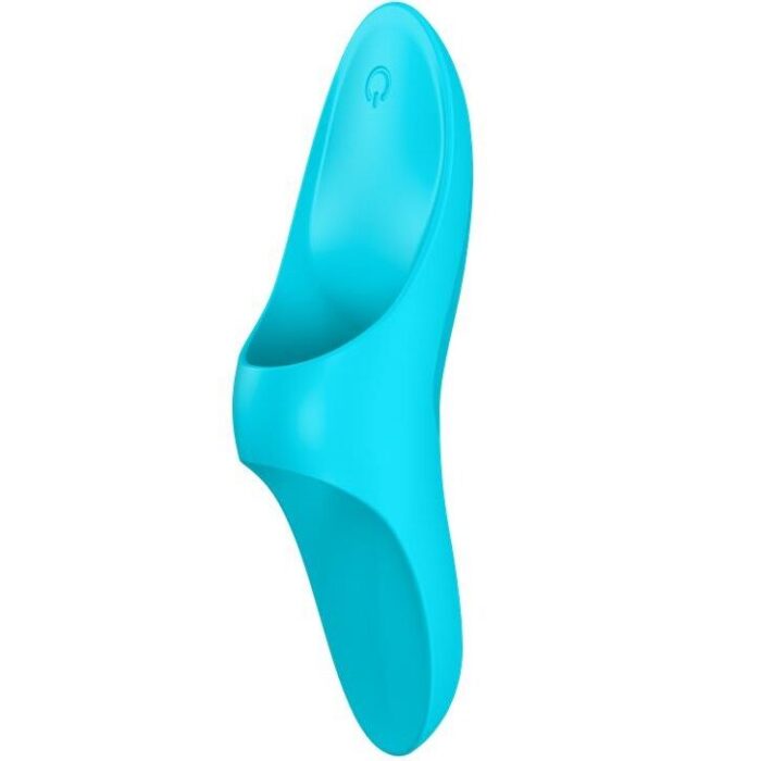 SATISFYER - TEASER DEDAL VIBRADOR AZUL LIGHT - CandyHot - Foto 1
