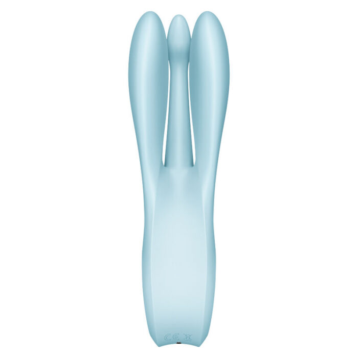 SATISFYER - THREESOME 1 VIBRADOR AZUL - CandyHot - Foto 2