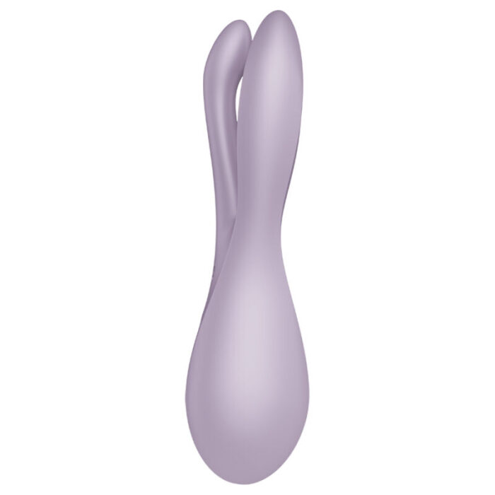 SATISFYER - THREESOME 2 VIBRADOR VIOLETA - CandyHot - Foto 3