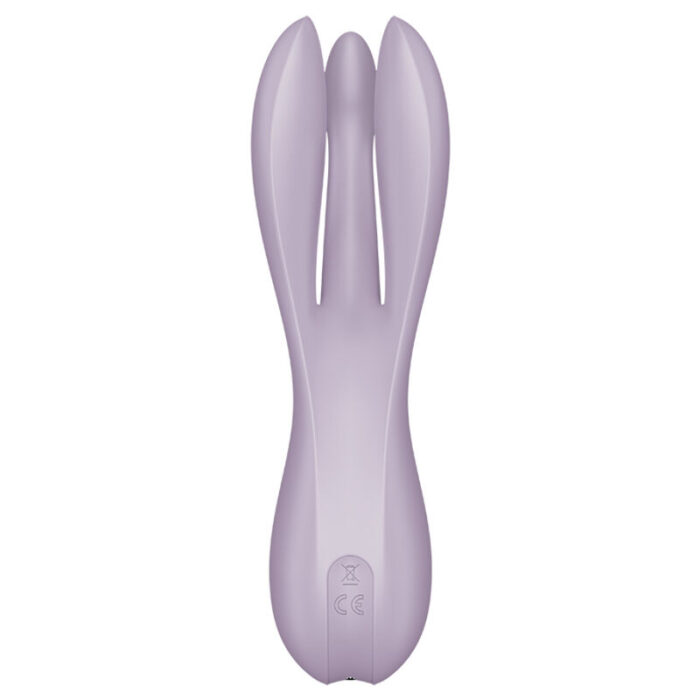 SATISFYER - THREESOME 2 VIBRADOR VIOLETA - CandyHot - Foto 4
