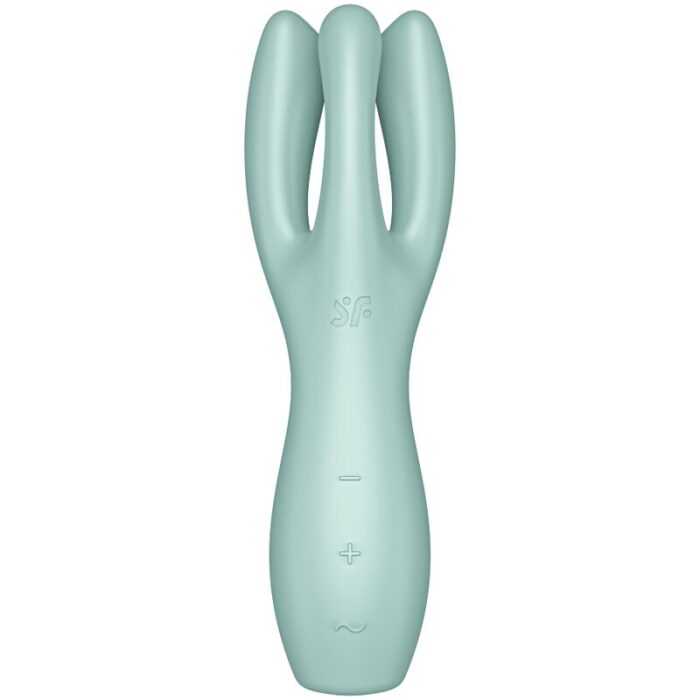 SATISFYER - THREESOME 3 VIBRADOR VERDE - CandyHot - Foto 2
