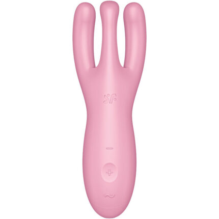 SATISFYER - THREESOME 4 VIBRADOR APP ROSA - CandyHot - Foto 2