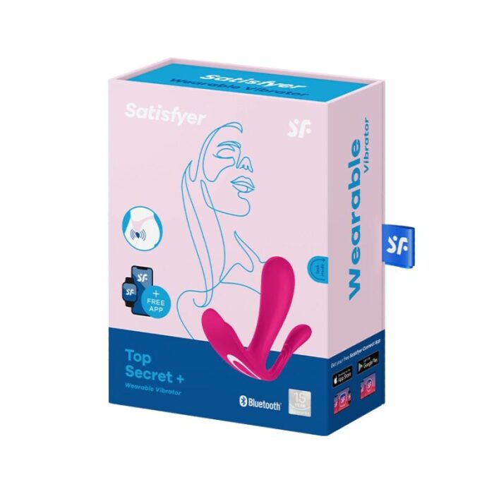 SATISFYER - TOP SECRET + VIBRADOR ROSA - CandyHot - Foto 3