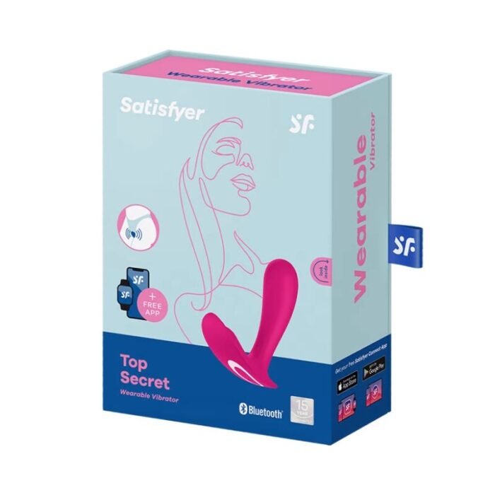 SATISFYER - TOP SECRET VIBRADOR ROSA - CandyHot - Foto 3