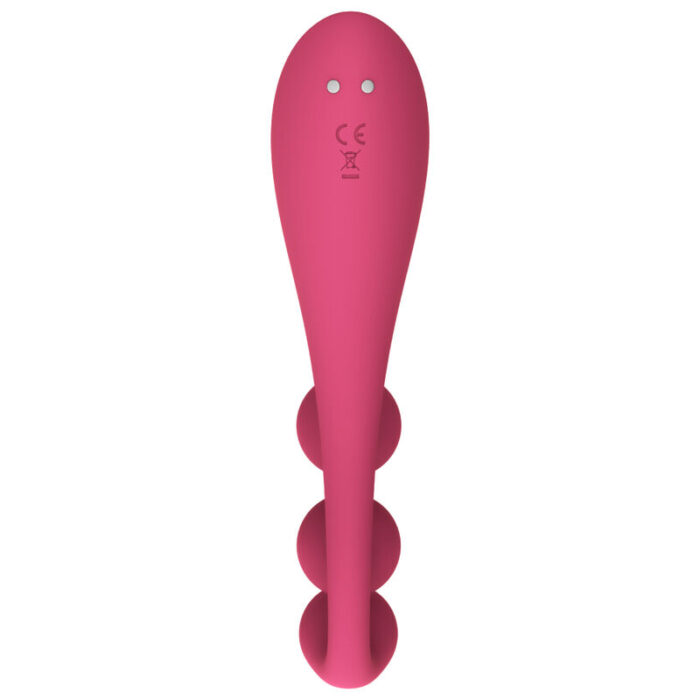 SATISFYER - TRI BALL 1 MULTI VIBRADOR ROJO - CandyHot - Foto 3
