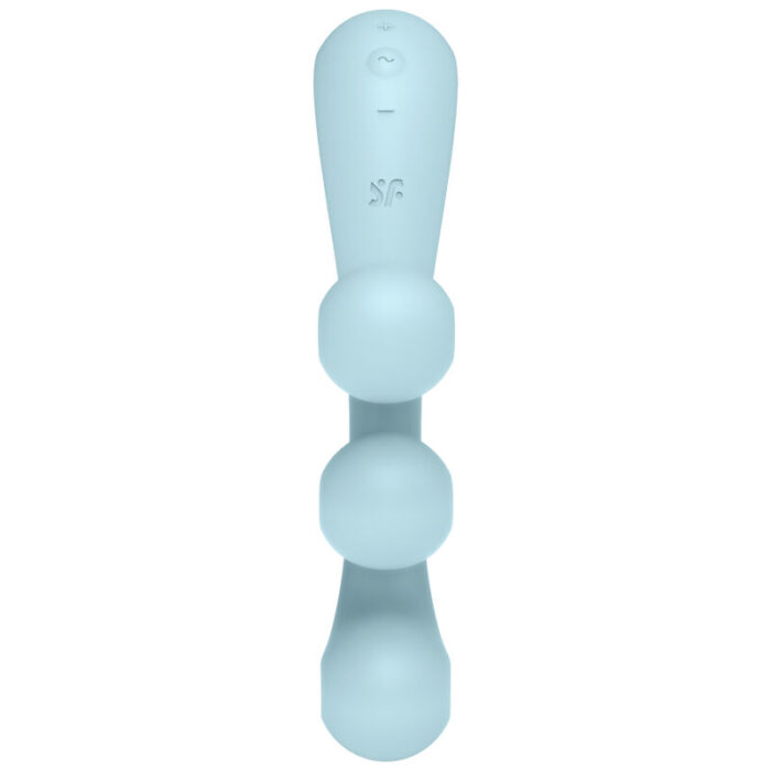SATISFYER - TRI BALL 2 MULTI VIBRADOR AZUL - CandyHot - Foto 3