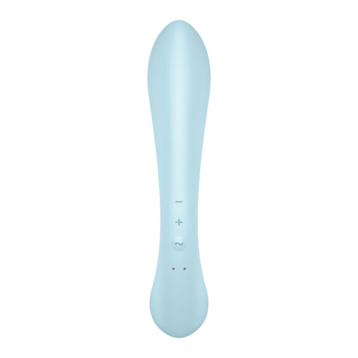 SATISFYER - TRIPLE OH VIBRADOR HÍBRIDO AZUL - CandyHot - Foto 2