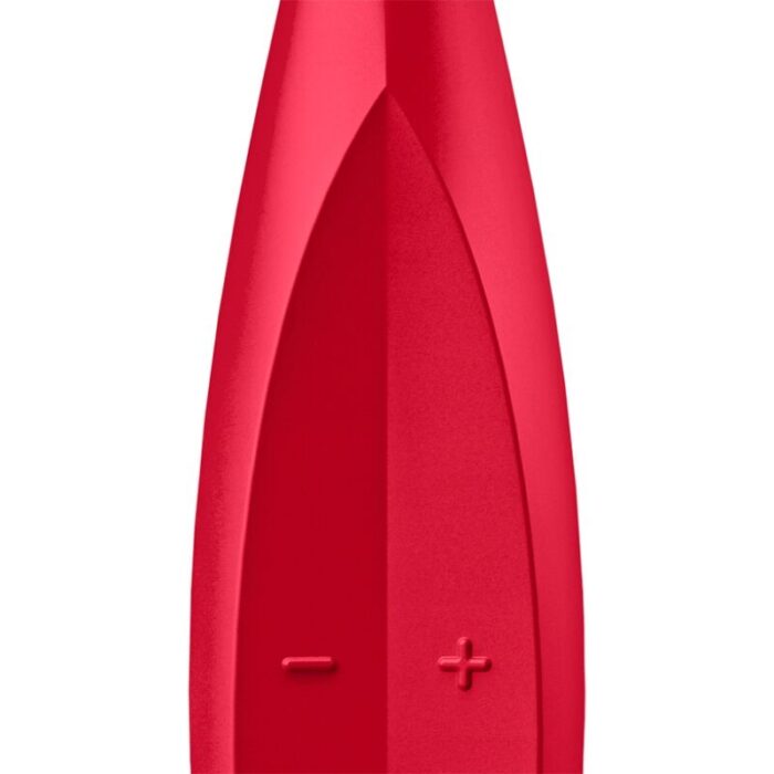 SATISFYER - TWIRLING FUN ESTIMULADOR CLITORIS ROJO - CandyHot - Foto 3