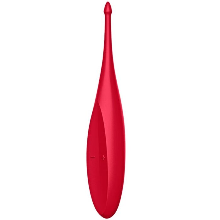 SATISFYER - TWIRLING FUN ESTIMULADOR CLITORIS ROJO - CandyHot - Foto 1