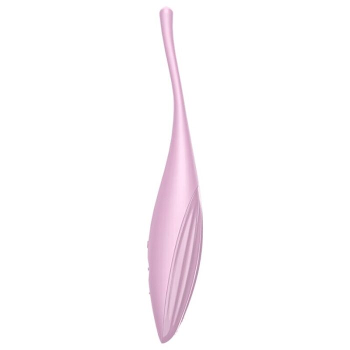 SATISFYER - TWIRLING JOY ESTIMULADOR CLITORIS ROSA - CandyHot - Foto 2