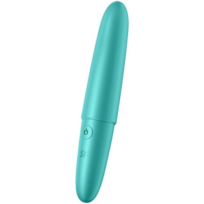 SATISFYER - ULTRA POWER BULLET 6 BALA VIBRADORA TURQUESA - CandyHot - Foto 1