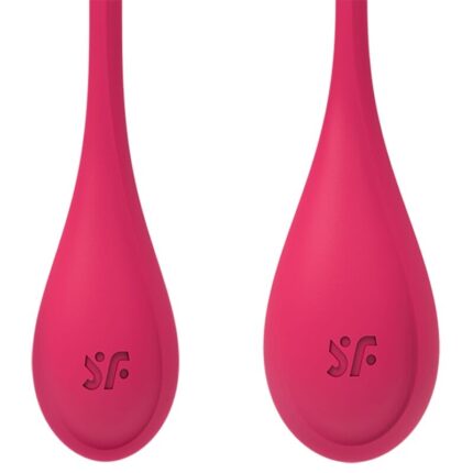 SATISFYER - YONI POWER 1 KIT DE ENTRENAMIENTO ROJO - CandyHot - Foto 2