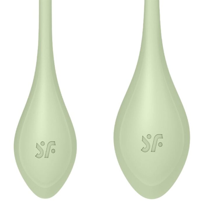SATISFYER - YONI POWER 2 KIT DE ENTRENAMIENTO VERDE - CandyHot - Foto 2