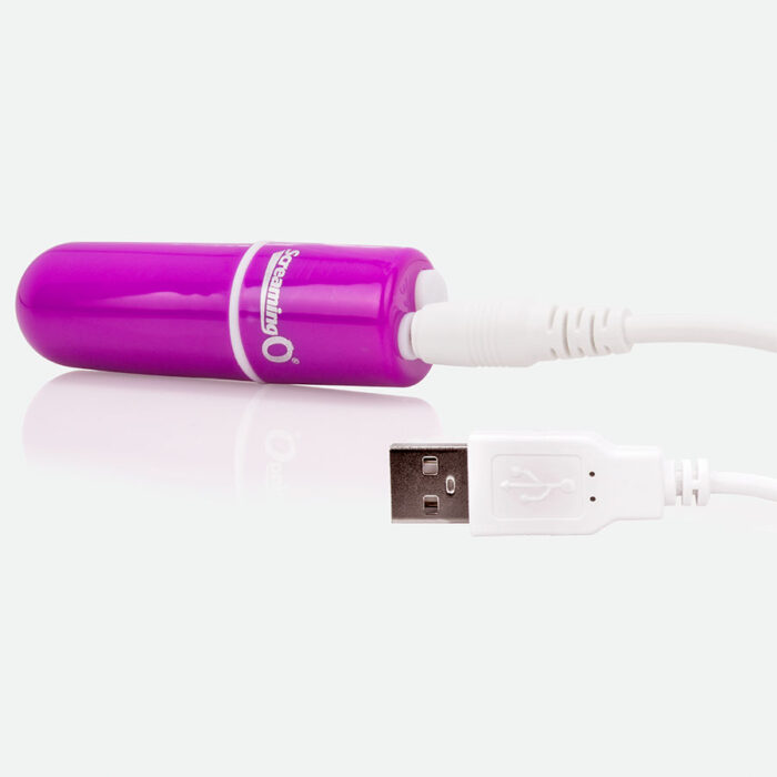 SCREAMING O - BALA VIBRADORA RECARGABLE VOOOM LILA - CandyHot - Foto 2