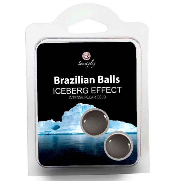 SECRET PLAY SET 2 BRAZILIAN BALLS EFECTO ICEBERG - CandyHot - Foto 1