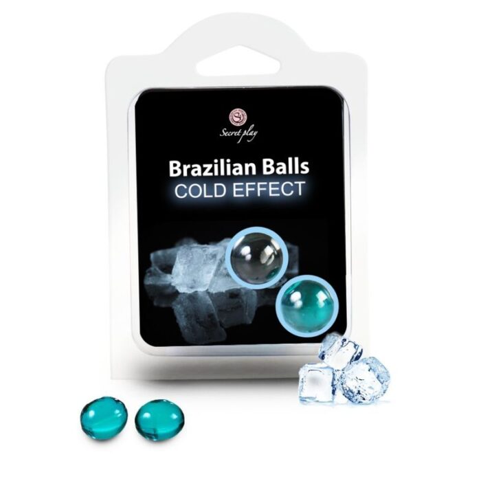 SECRETPLAY - BRAZILIAN BALLS EFECTO FRIO 2 UNIDADES - CandyHot - Foto 1