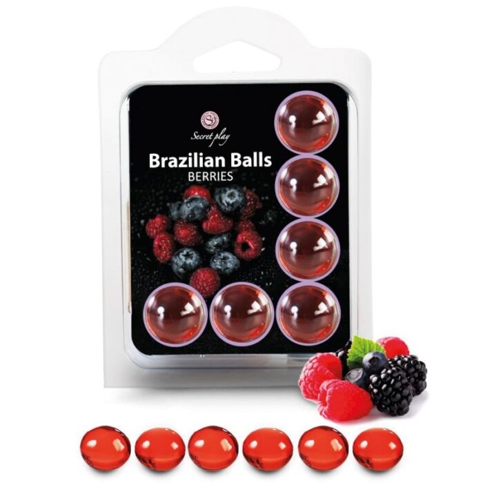 SECRETPLAY - BRAZILIANS BALLS FRUTAS DEL BOSQUE - CandyHot - Foto 1