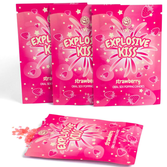 SECRETPLAY - CARAMELOS EXPLOSIVOS FRESA - CandyHot - Foto 3