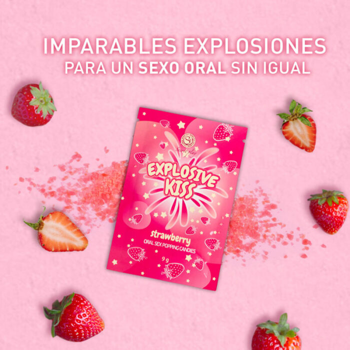 SECRETPLAY - CARAMELOS EXPLOSIVOS FRESA - CandyHot - Foto 5