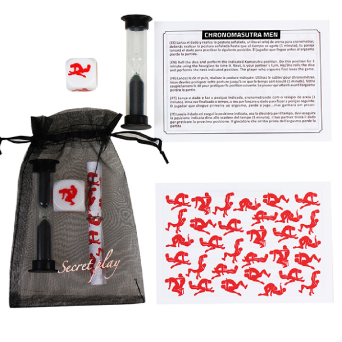 SECRETPLAY - CHRONOMASUTRA JUEGO GAY KIT (ES/EN/IT/PT/FR) - CandyHot - Foto 1